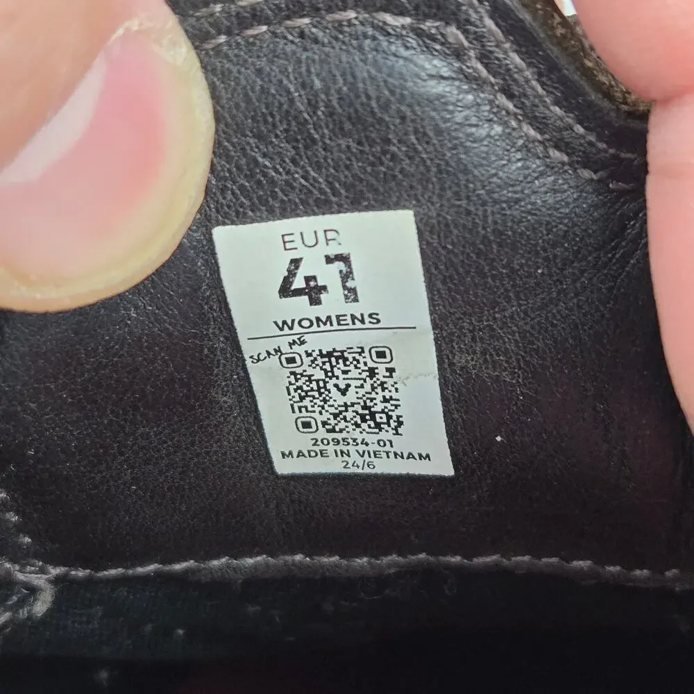Vivobarefoot Womens 41 Tracker Leather Low Brown All Terrain Trail Running Shoe